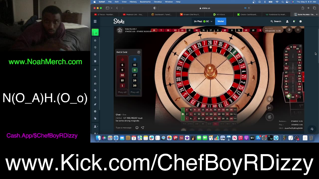 Chef Boy R Dizzy VLOG: @KickStreaming (O_o) #May #9 #2024 (O_o) www.Kick.com/ChefBoyRDizzy