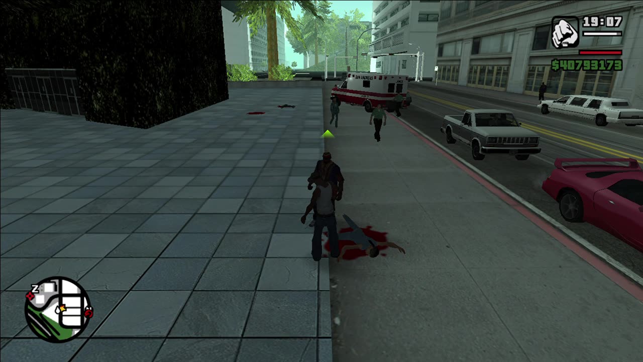 Grand Theft Auto:San Andreas Fighting With People Part 2