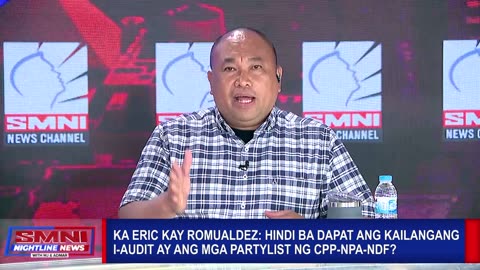 Hindi ba dapat ang kailangang i-audit ay ang mga partylist ng C P P N P A N D F?