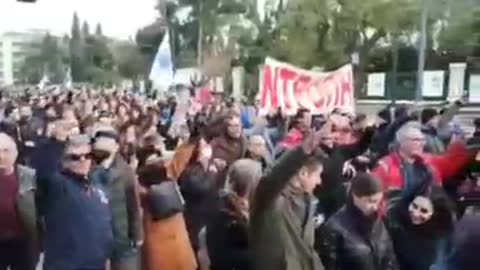 The Greek people say "Enough is enough"