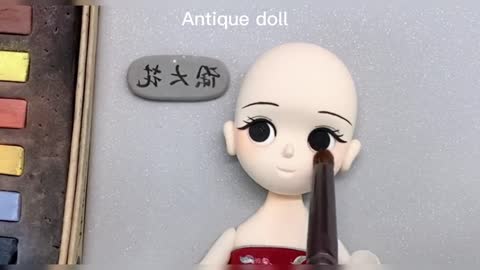 The girl holding an umbrella#tiktok #foryou #claytutorial #handmade #clay