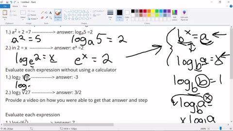 Log Properties 1