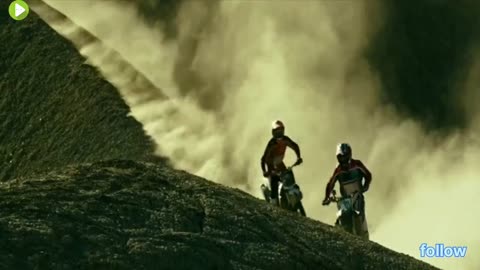 New Hollywood action two friends perform bike stunt dubbed in Hindi