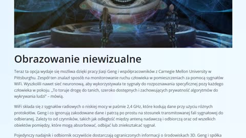 Sygnały WiFi używane do „widzenia” ludzi w pokojach