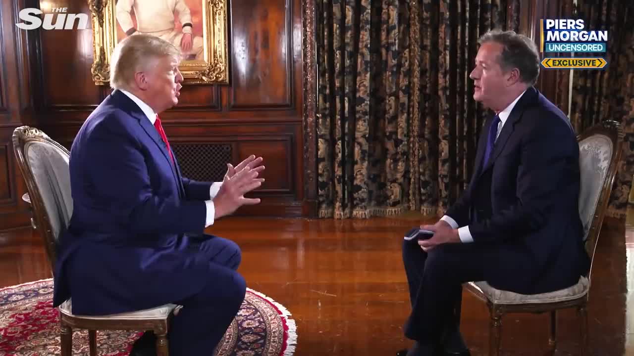 Trump 'would handle Putin & Ukraine war differently' he tells Piers Morgan