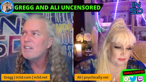 PsychicAlly and Gregg In5D LIVE and UNCENSORED #0014, July 13, 2023