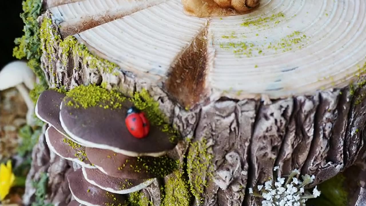 Like a tree |tree cake| chocolate | design #DIY