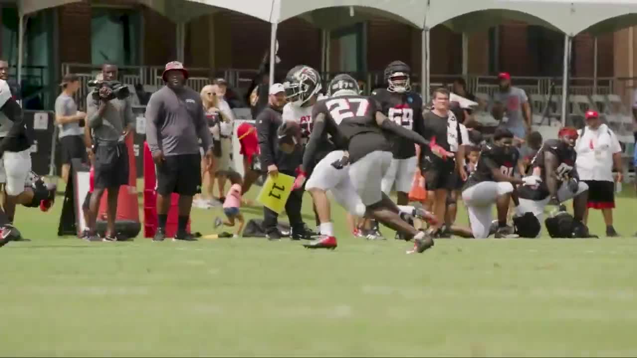 Atlanta Falcons compete at Saturday practice _ AT&T Training Camp Highlights