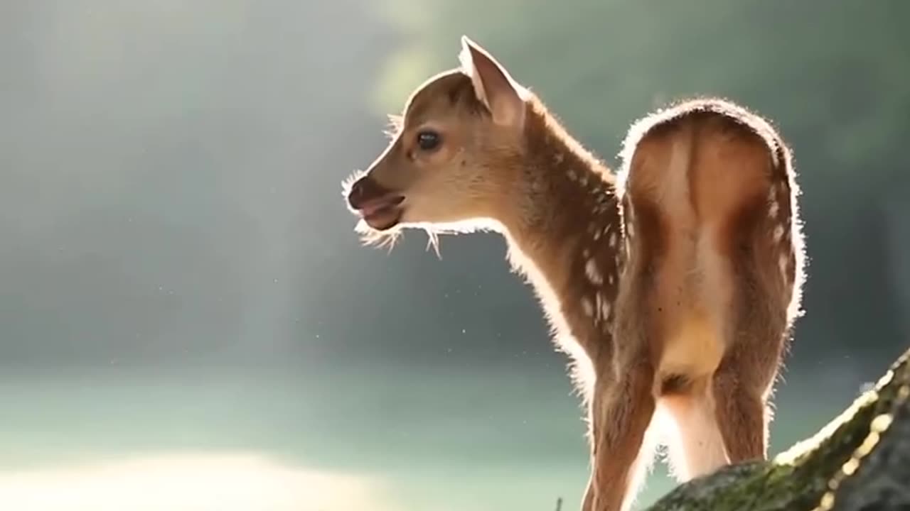 Cute deer baby