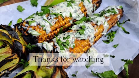 Try grilled cobs with this sauce Cooking in nature cooking training