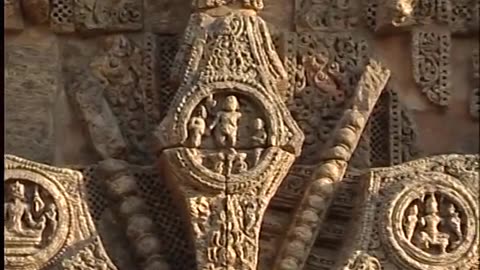 The Sculpture of India - Konarak - The Sun God's Chariot