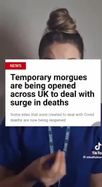 Another NHS Nurse the public to Wake Up to the Excess Deatha 💉☠💉☠🇬🇧🇮🇱🇺🇦