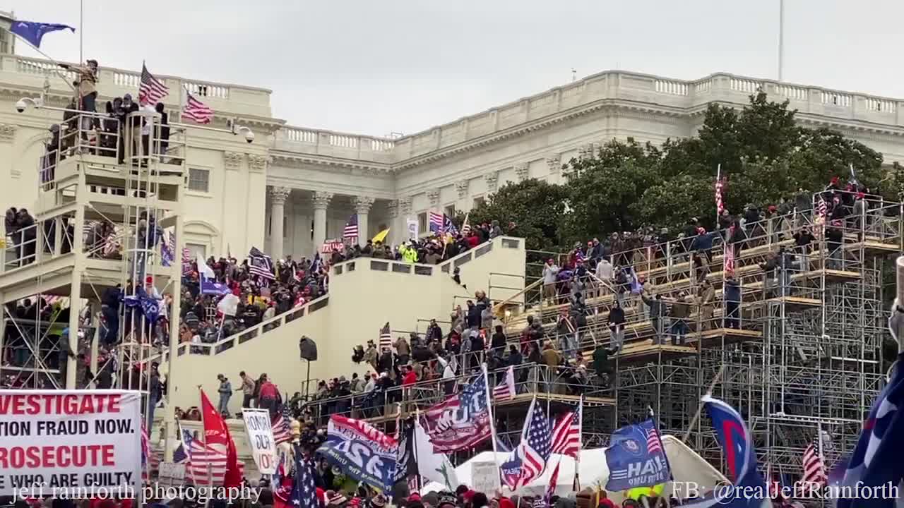 January 6th - Arriving on Capitol grounds, PEACEFUL PROTEST! - Part 5