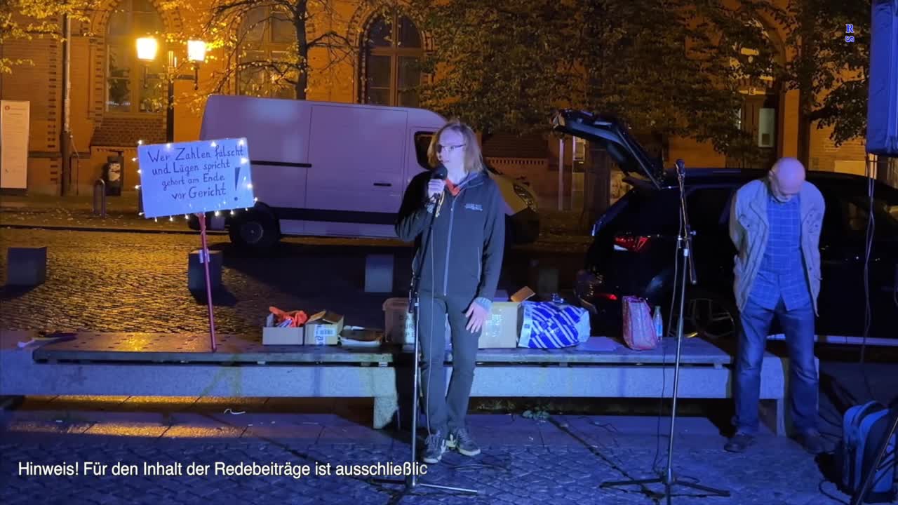 Greifswald - Andreas mit einem weiteren Redebeitrag 17-10-2022