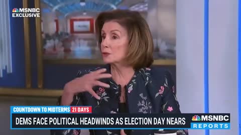 Speaker Nancy Pelosi: ‘Our Democracy Is At Stake’ In The 2022 Midterms