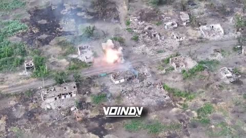 Several Russian FPV strikes on UAF positions, infantry and vehicles