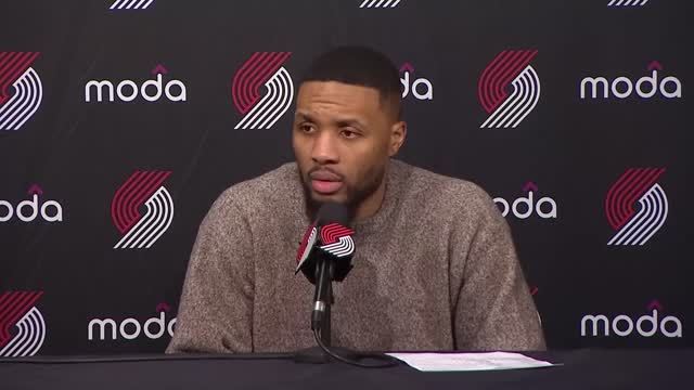 Damian Lillard Postgame Interview - Lakers vs Blazers January 22, 2023