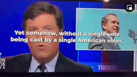 TUCKER CARLSON EXPOSES RICHARD NIXON