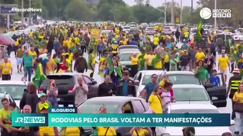 Rodovias pelo Brasil voltam a ter manifestações