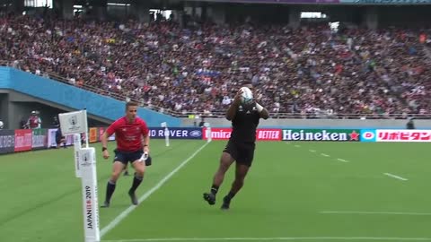 The Barrett Brothers | All Blacks' Triple Threat | Rugby World Cup Highlights