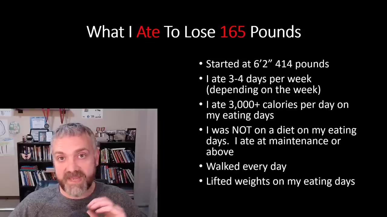 HOW I LOST 165 POUNDS