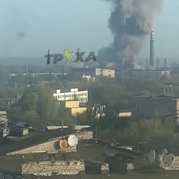 Ukraine War - Another video with a rocket strike in Zaporozhye