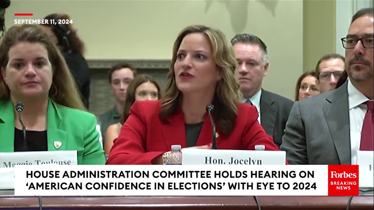 JUST IN: Bryan Steil Leads House Administration Cmte Hearing On 'American Confidence In Elections'