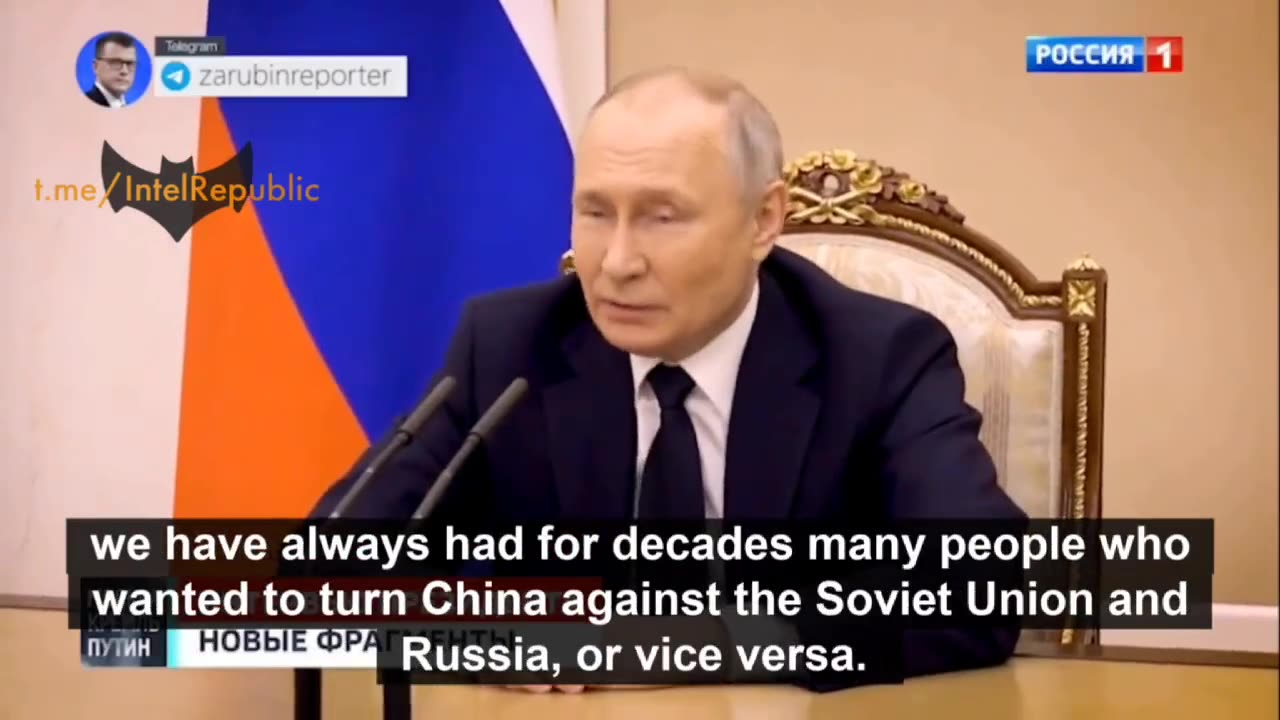 Putin likes to piggyback on Europe because thats how Russia survived