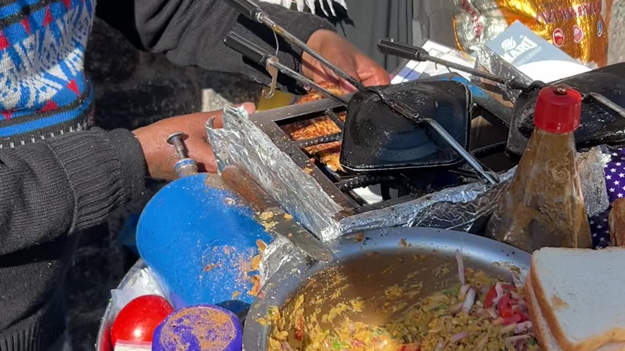 60 year old uncle selling sandwiches in shimla