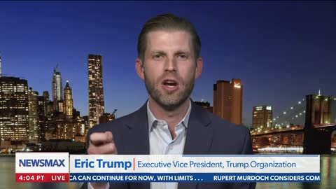 ERIC TRUMP SPEAK ABOUT JAN 6