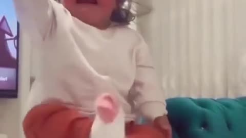 Funny baby video