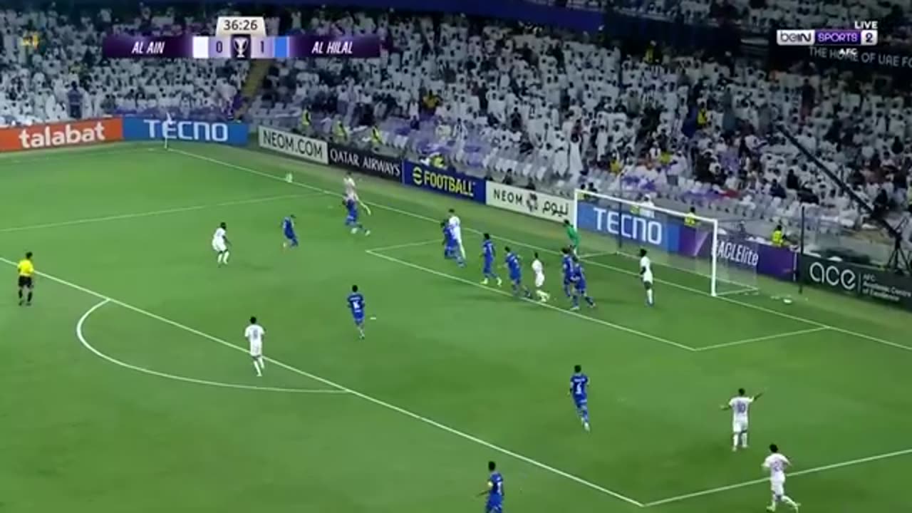 Al Ain x Al Hilal Riyadh 21. Okt. 2024 Champions League