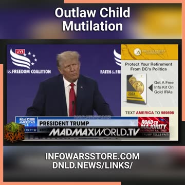 Alex Jones: Trump Promises To Outlaw Child Sexual Mutilation In All 50 States - 6/26/23