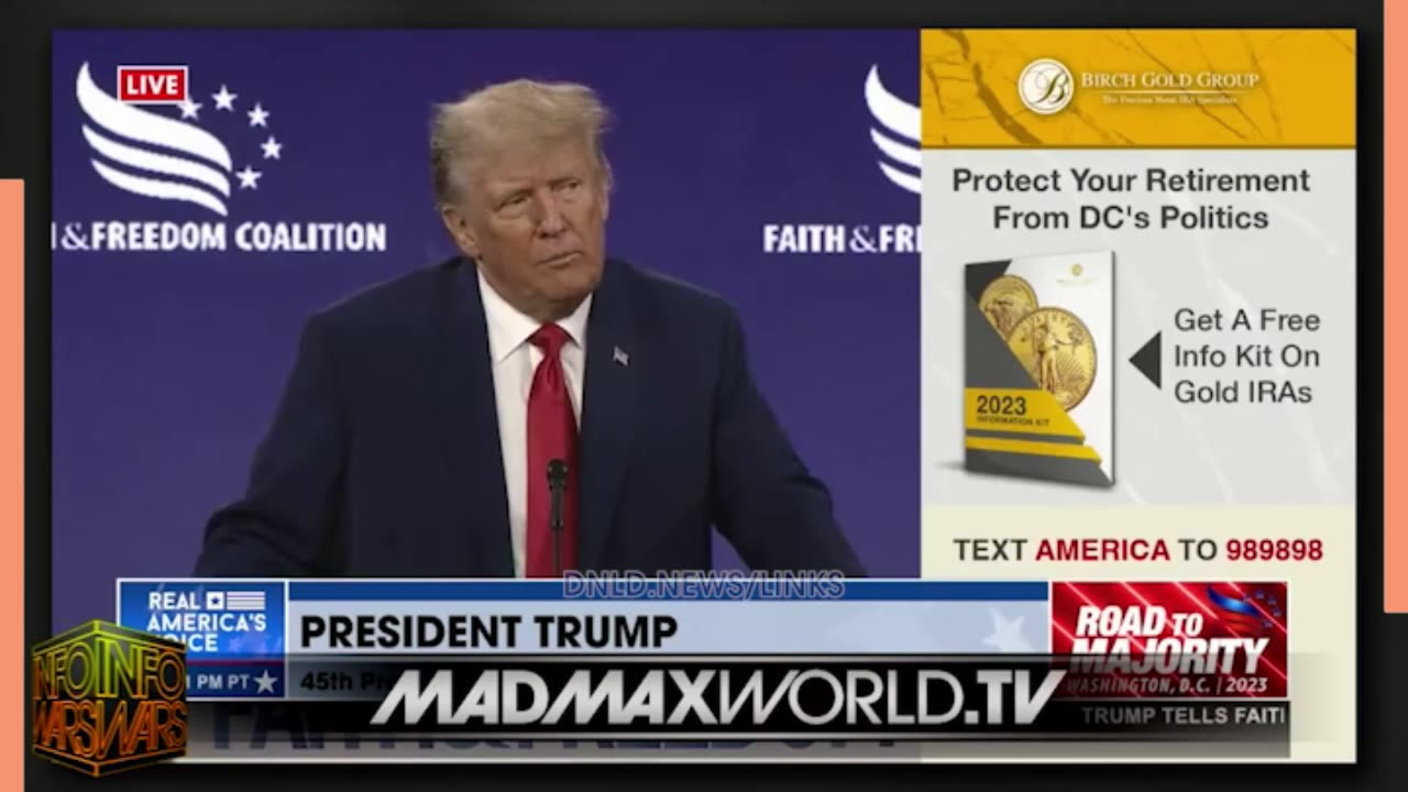 Alex Jones: Trump Promises To Outlaw Child Sexual Mutilation In All 50 States - 6/26/23