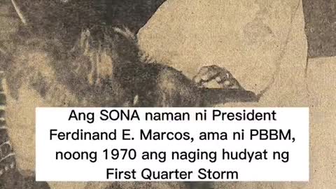 Ang unang SONA