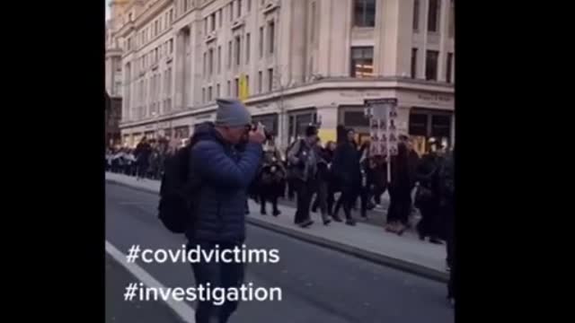 London protests vaccine injuries
