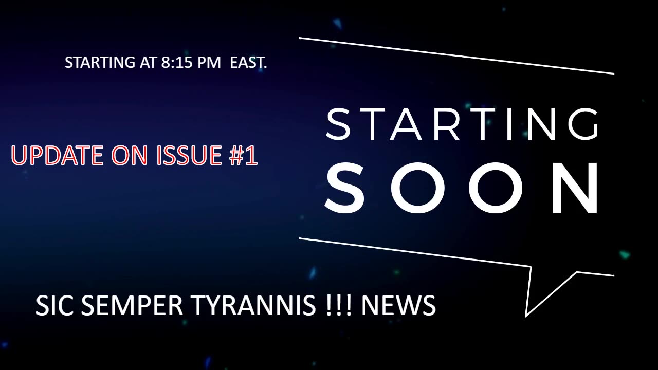 UPDATE ON ISSUE #1