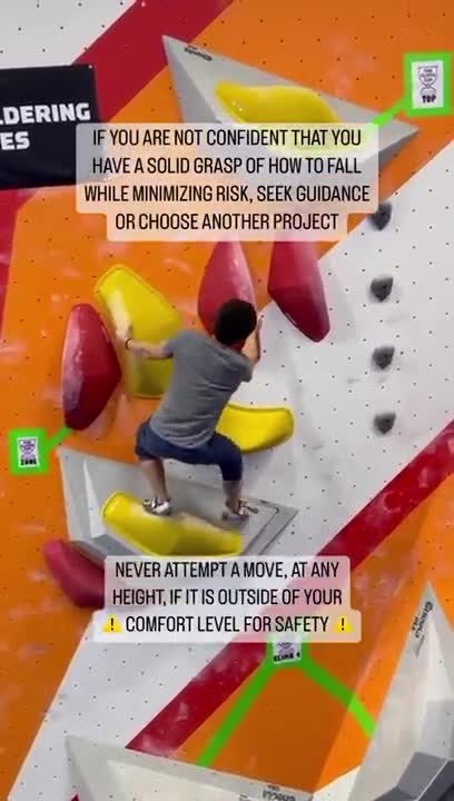 GRAPHIC Man loses foot in climbing fall