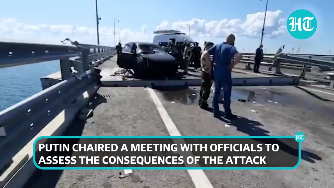 Putin's Chilling 'Revenge Is Coming' Message To Ukraine | Holds Meet After Crimea Bridge Attack