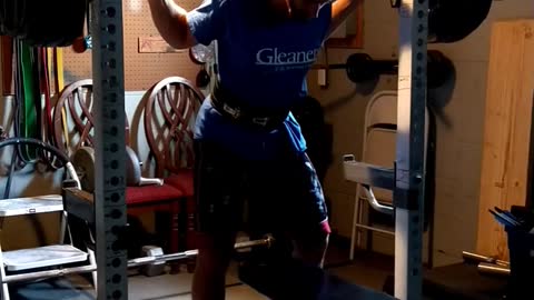 385 squat bad depth x 1