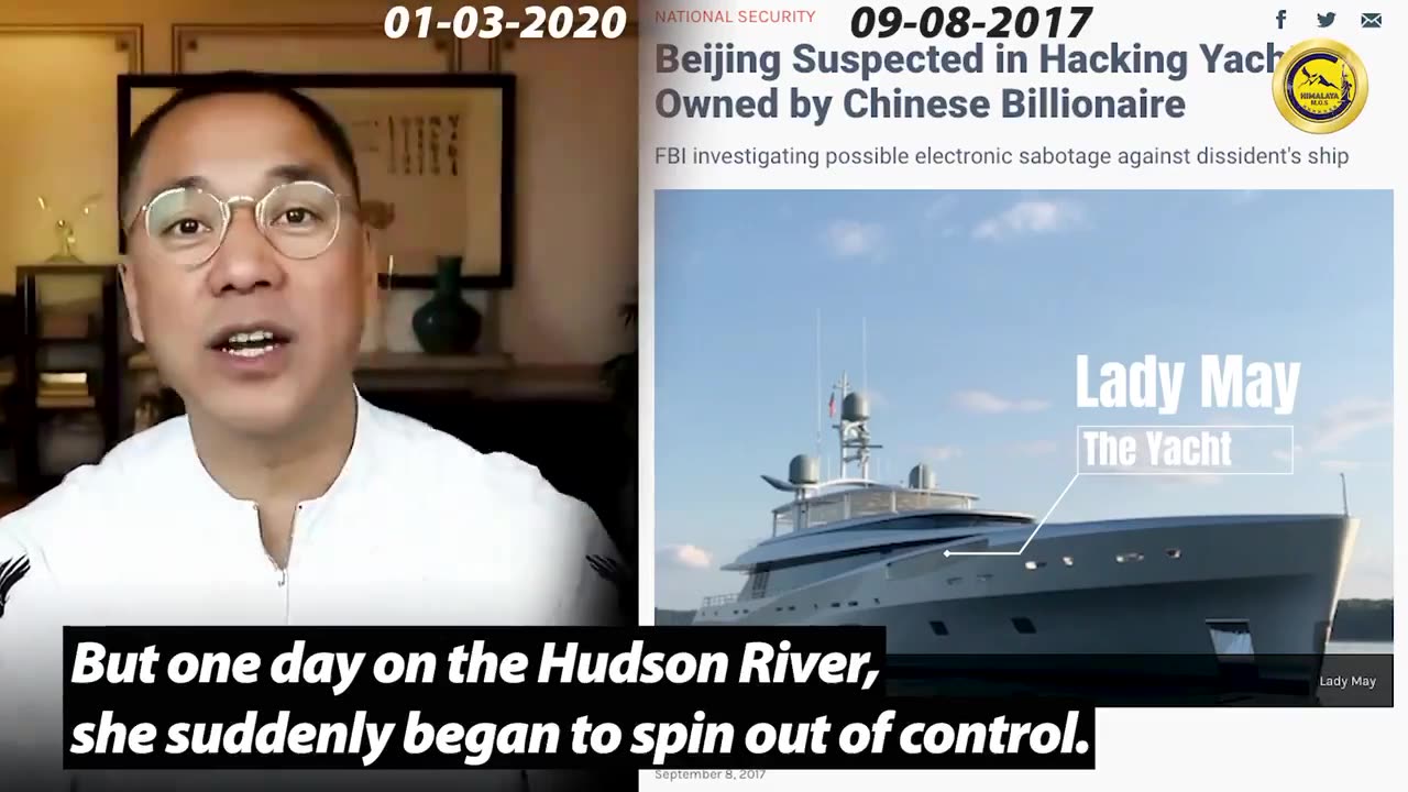 The CCP has mastered the "remote towing" technology...NFSC Miles Guo Take Down the CCP