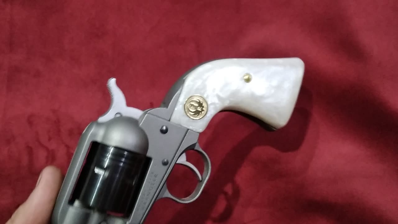 Ruger Revolver cabo empunhadura Madreperola