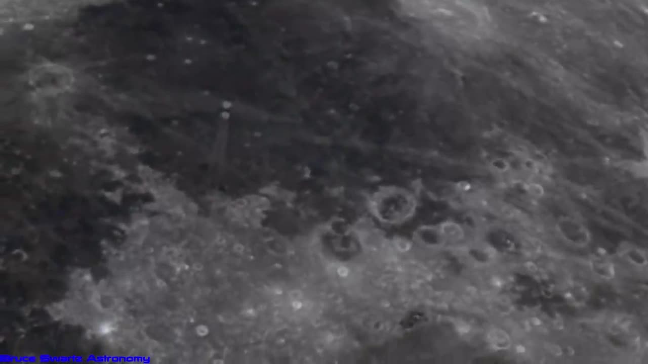 Clearest Views of the Moon's Surface with a High Powered Telescope