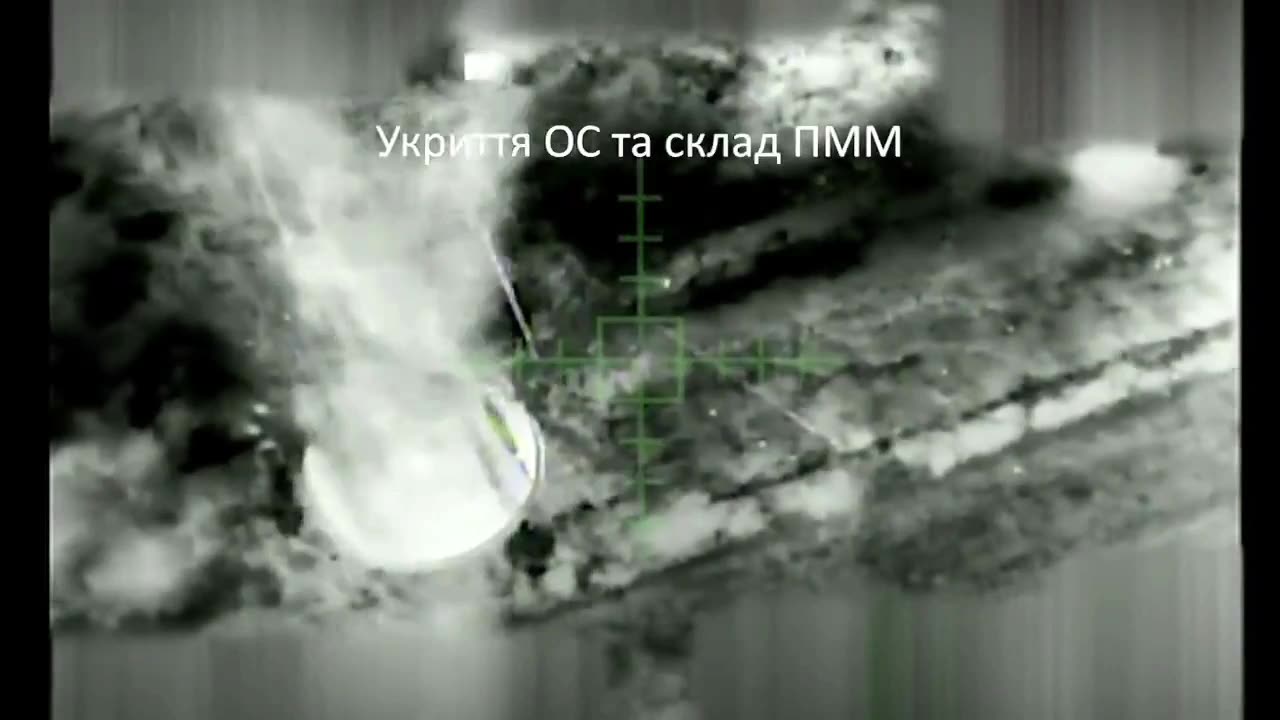 Russian Ammo Dump Lights Up