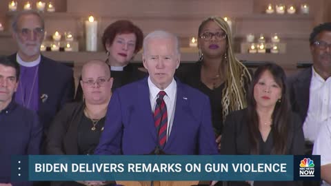 Biden delivers remarks on gun violence