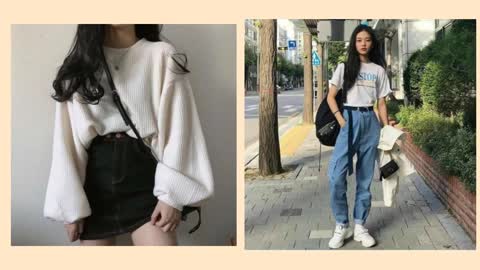 KOREAN OUTFIT IDEAS ✨ casual korean style lookbook