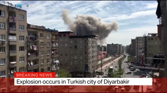 Breaking News: Explosion occurs in Turkish city of Diyarbakir