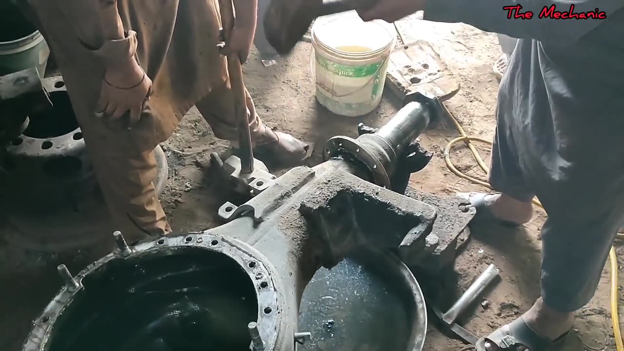 How to Repair Broken Rear Wheel Axle Housing || Informative Video