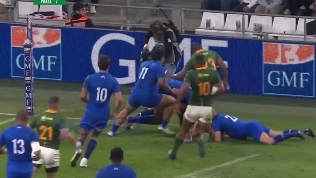 Macalou Impact on the Wing - FRA v SA