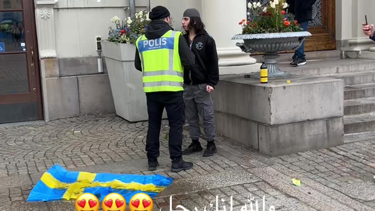 Polisen stoppar